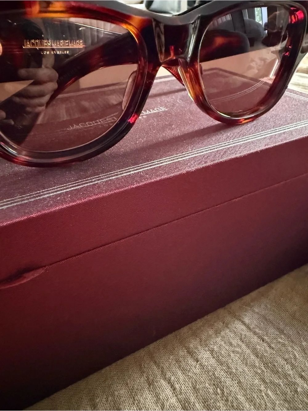 Jacques Marie Mage Chelsea Sunglasses in Havana 5